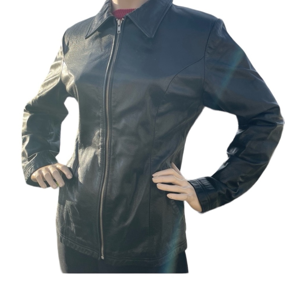 Leather jacket